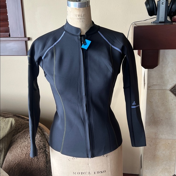 Prana Mara neoprene swim wetsuit jacket & Ara tights - Picture 6 of 16